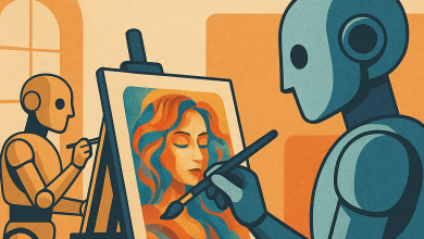 Explore how Artificial Intelligence is reshaping modern art and digital creativity. Learn the tools, ethics, and opportunities behind the rise of AI-generated art in 2025.